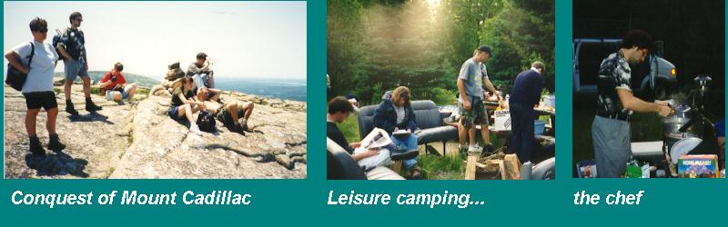 Mount Cadillac and Leisure camping